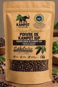 Poivre noir de Kampot IGP – 1 kg