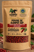 Poivre rouge de Kampot – 1 kg