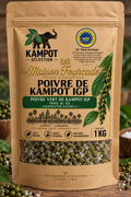 Poivre vert de Kampot au sel – 1 kg